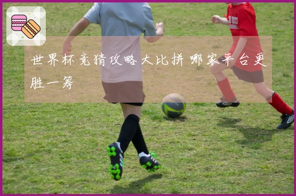 世界杯竞猜攻略大比拼 哪家平台更胜一筹